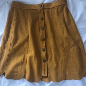 Gold Skirt